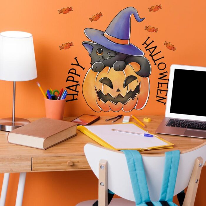 Наклейка "Happy Halloween"